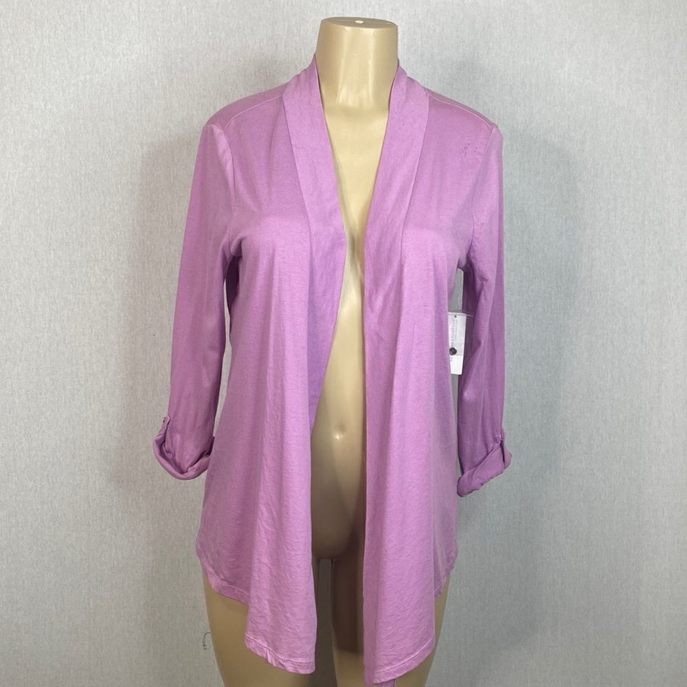 New York and Company NY&C Women’s Size Small Open Front Lightweight Cardigan.